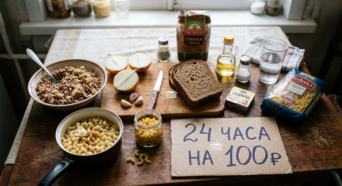 Как прожить целый день на 100 рублей: реальный план выживания 
