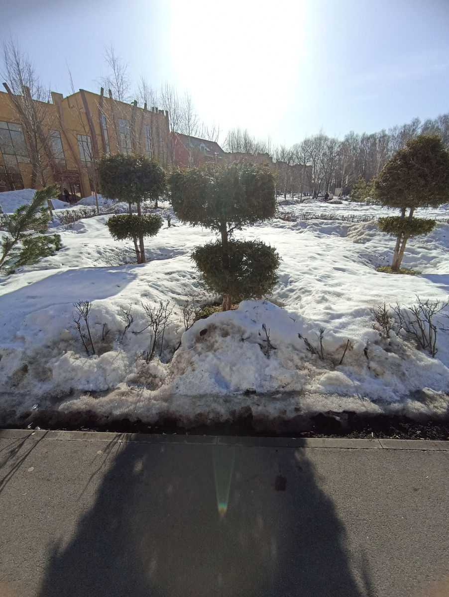 А погодка вот такая была! 