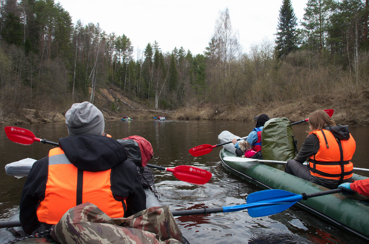 Первый километр от послека Пермас