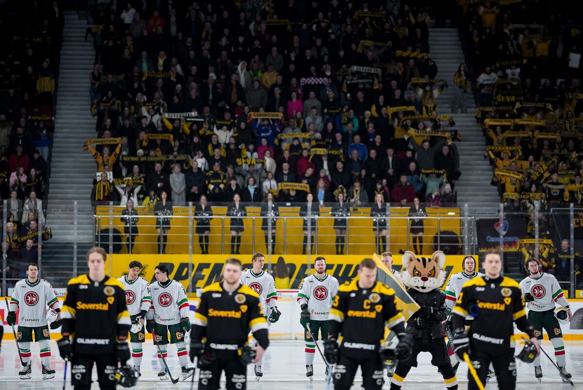 ХК "Северсталь" - ХК "Ак Барс" / фото: https://www.ak-bars.ru/