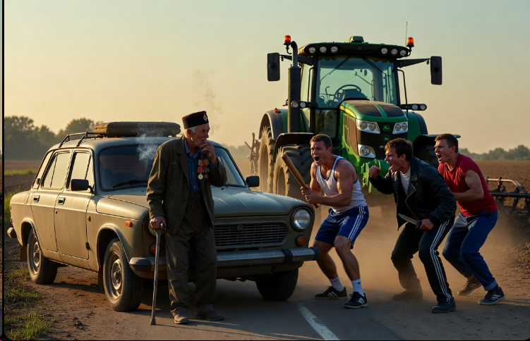 Дед-инвалид против бандитов на трассе: почему через 20 минут они сами попросили прощения?