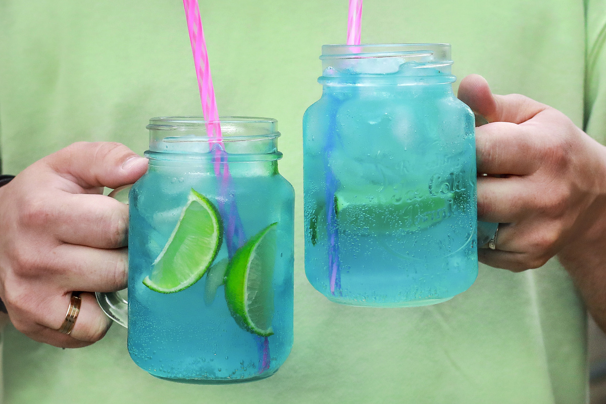 Безалкогольный коктейль Голубая мечта