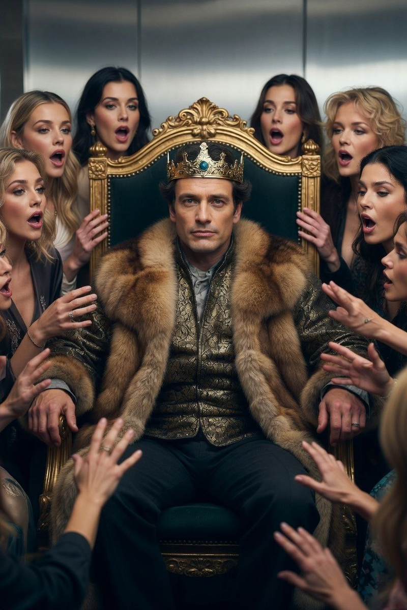 Нарцисс часто окружен множеством женщин