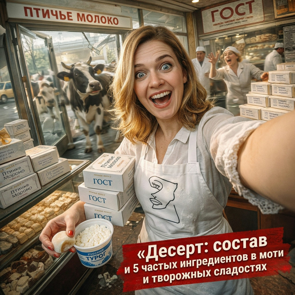    Основные компоненты и 5 популярных ингредиентов для моти и творожных десертов admin