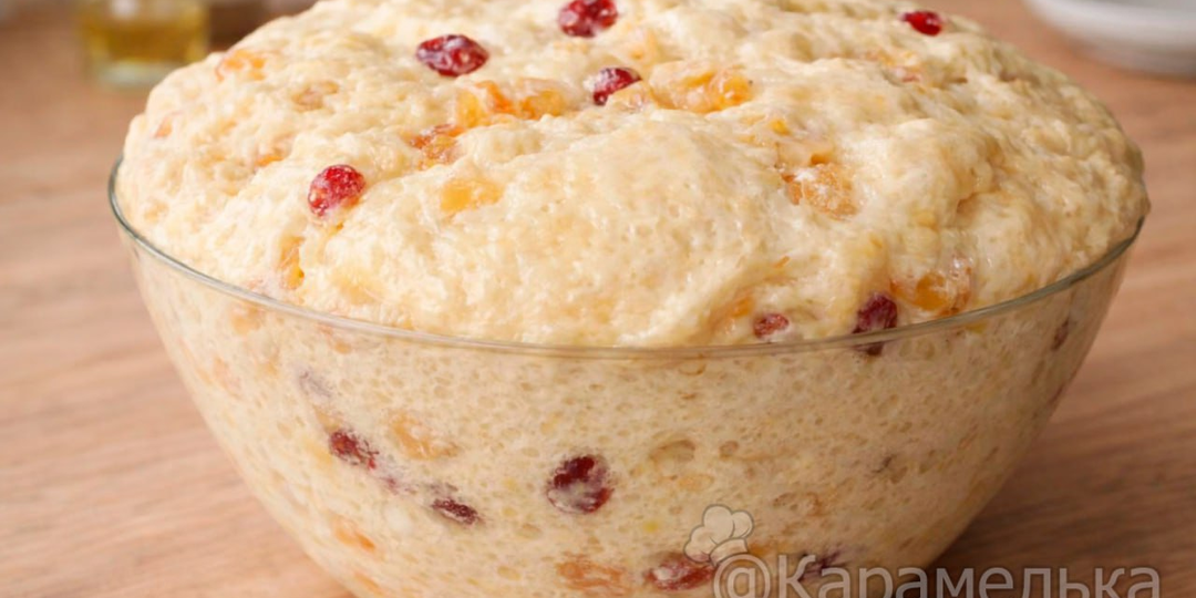 Александрийское тесто для куличей — получается очень много и очень вкусно