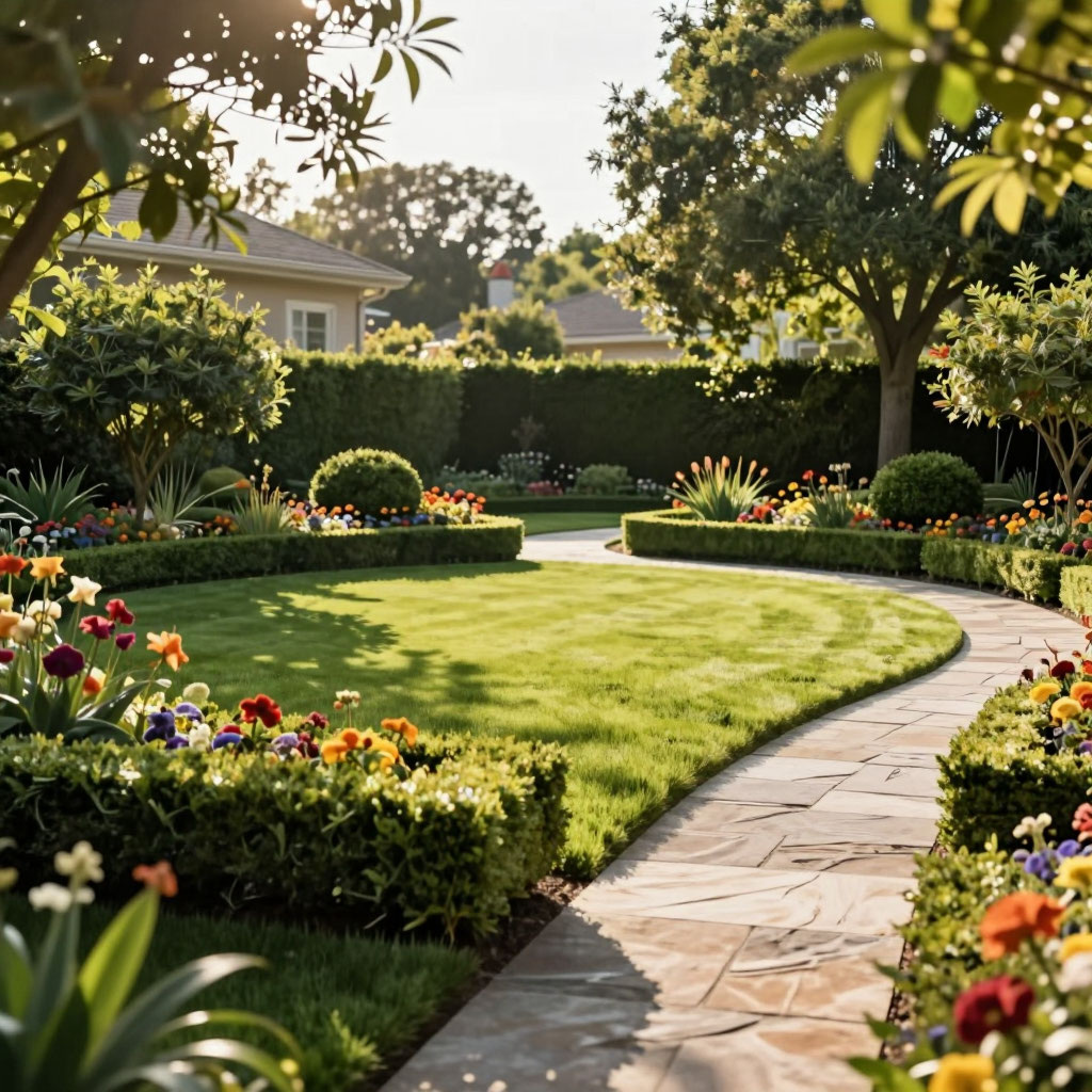 Ландшафтный дизайн участка