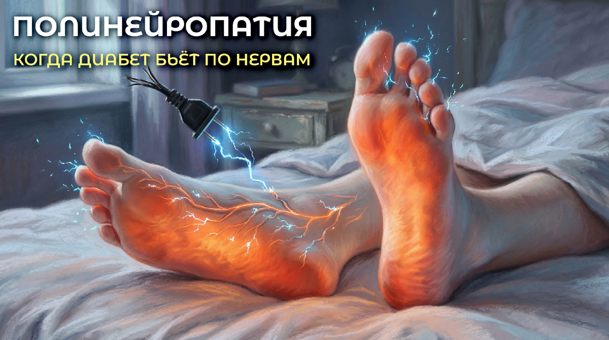 Почему при диабете ноги горят именно ночью? Полинейропатия: 3 роковые ошибки, которые оставляют вас без сна