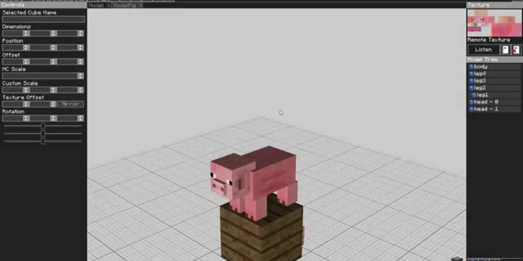 Tabula: Создаём модели прямо в Minecraft (Альтернатива Techne)