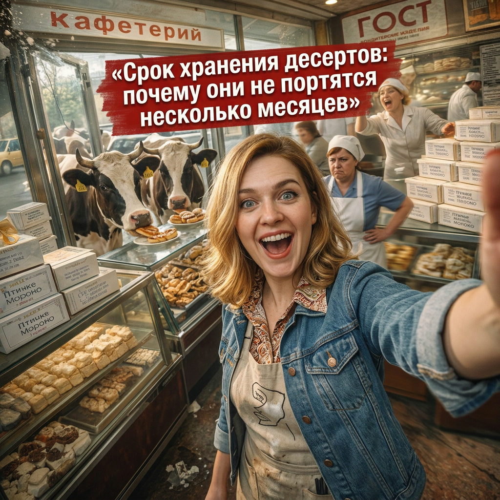    Почему современные десерты могут храниться месяцами? admin