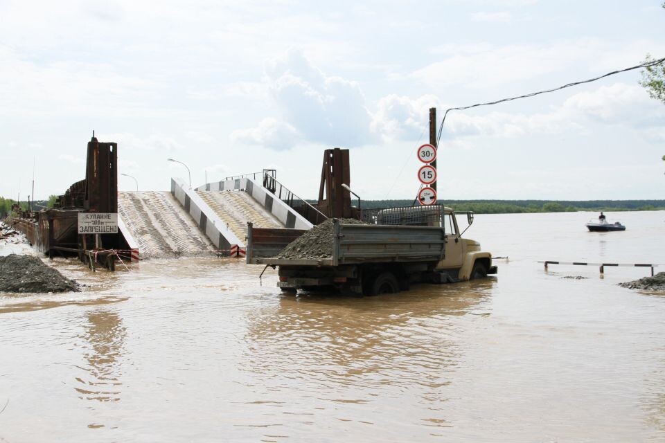    Паводок в Бийске, 2014 год. Источник: Олег Укладов