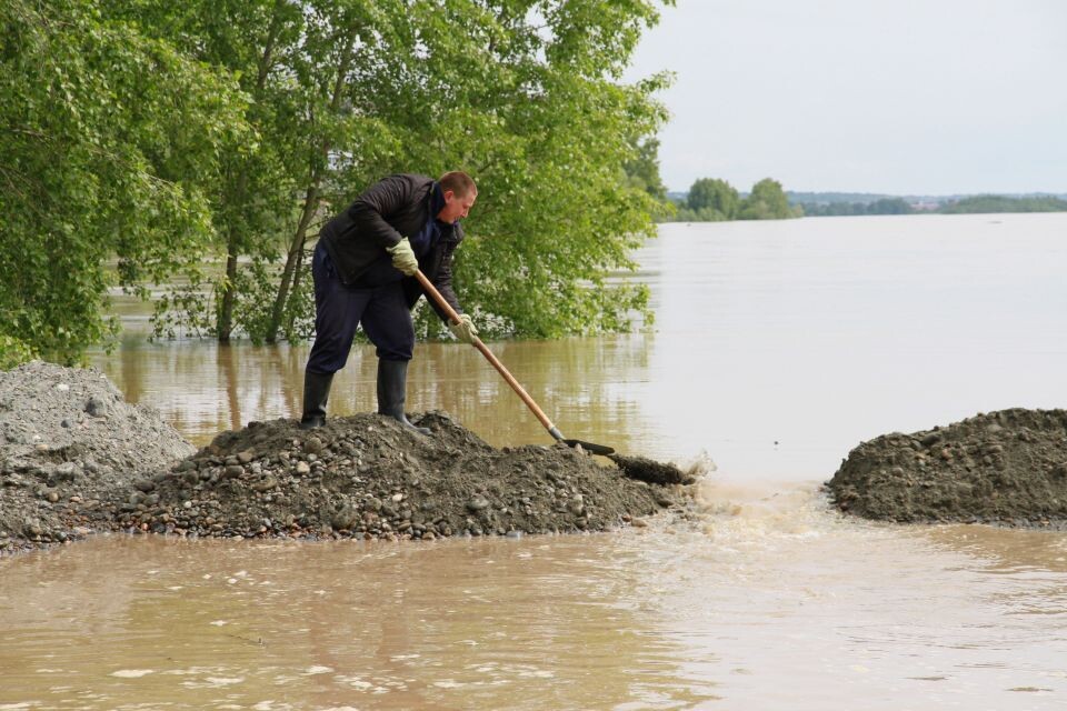    Паводок в Бийске, 2014 год. Источник: Олег Укладов