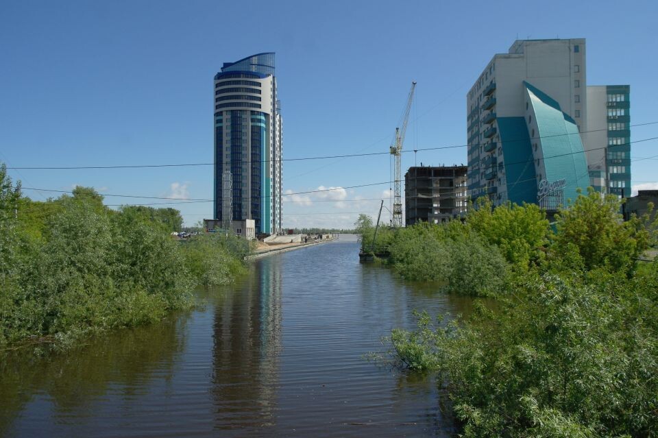    Паводок в Барнауле, 2014 год. Источник: Олег Укладов