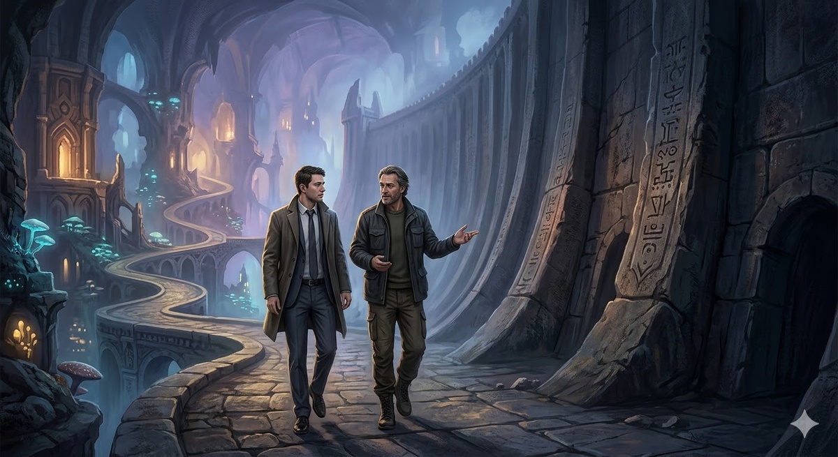 Барский и Тагес в Небесном Лабиринте