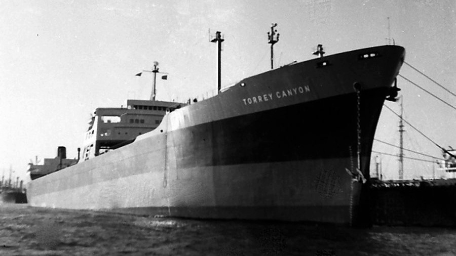 Танкер Torrey Canyon до крушения