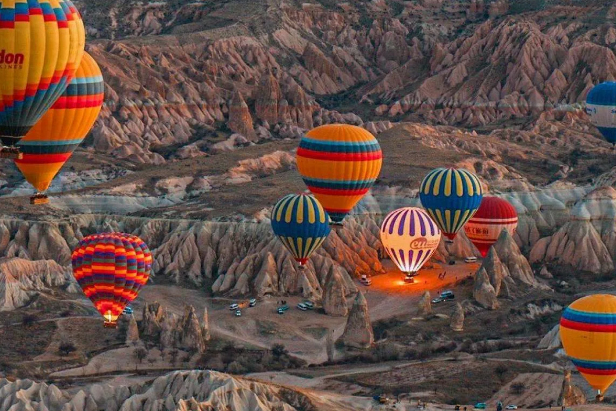 Полёт на воздушном шаре в Каппадокии