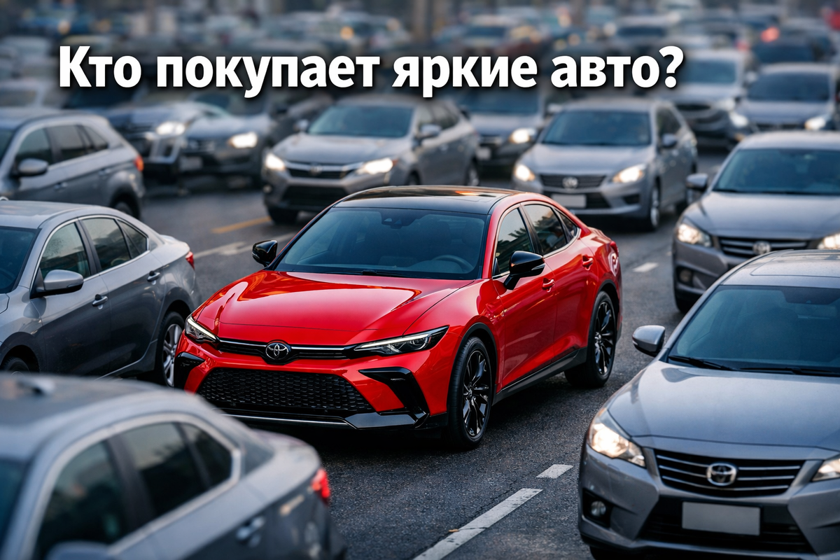 Какой цвет авто нравится вам?