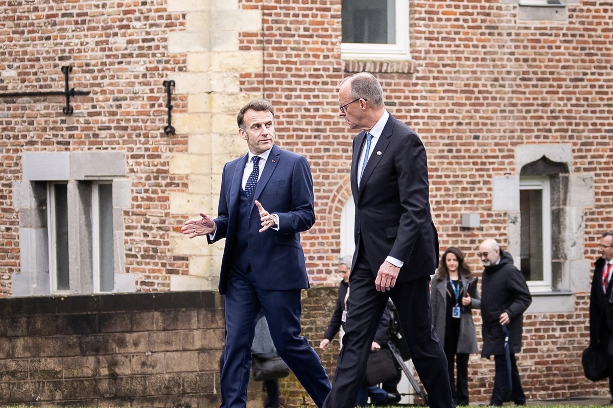    Макрон и Мерц 2026