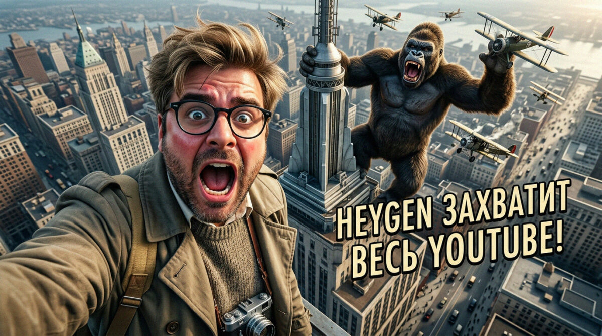    Генерация YouTube-контента с помощью ИИ HeyGen Артур Хорошев