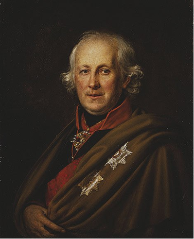 А.Г. Варнек. Портрет адмирала Н.С. Мордвинова. 1810–1820-е гг. Госу-дарственный Эрмитаж.