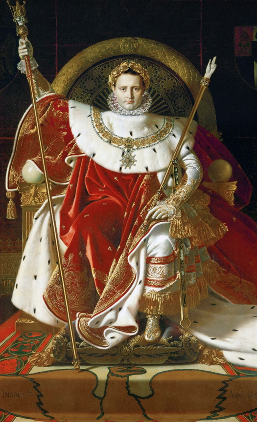 Ж.-О.-Д. Энгр. Наполеон на императорском троне. 1806 г. wikipedia.org.