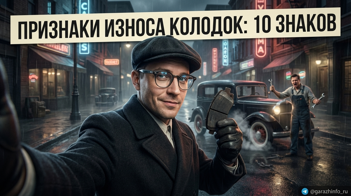    Не игнорируйте признаки износа тормозных колодок. Zero8