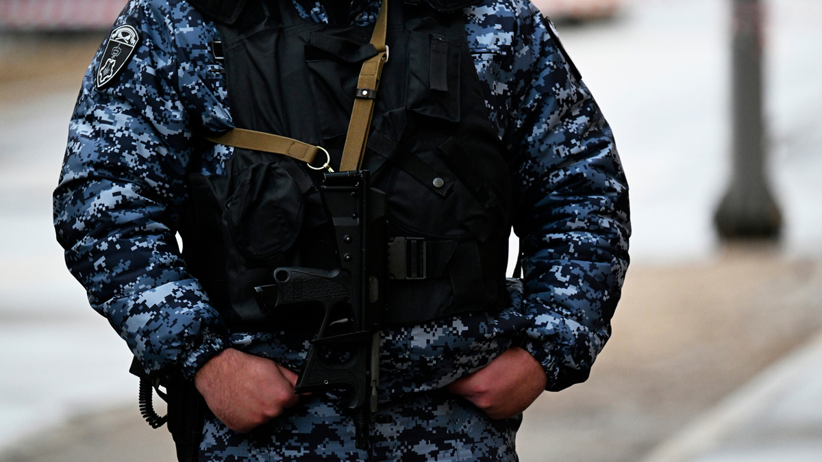    Зима. Полиция. РИА