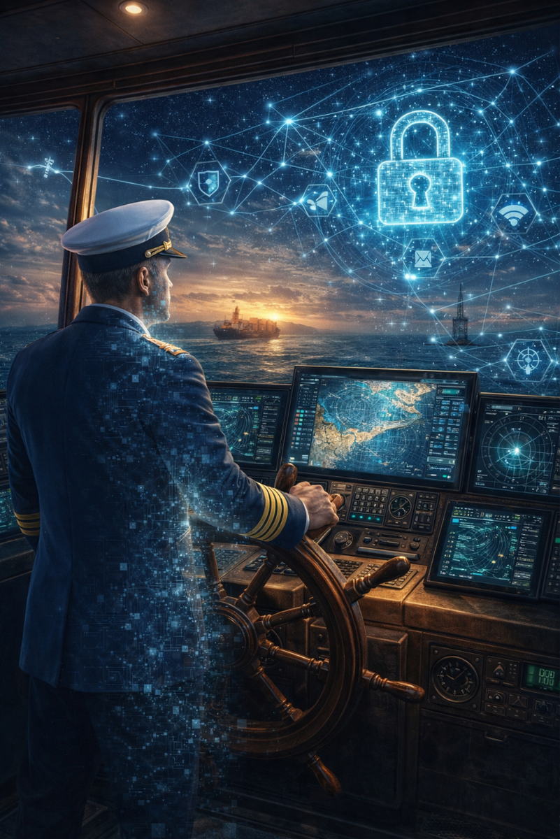 Капитан — оператор навигационного интерфейса.