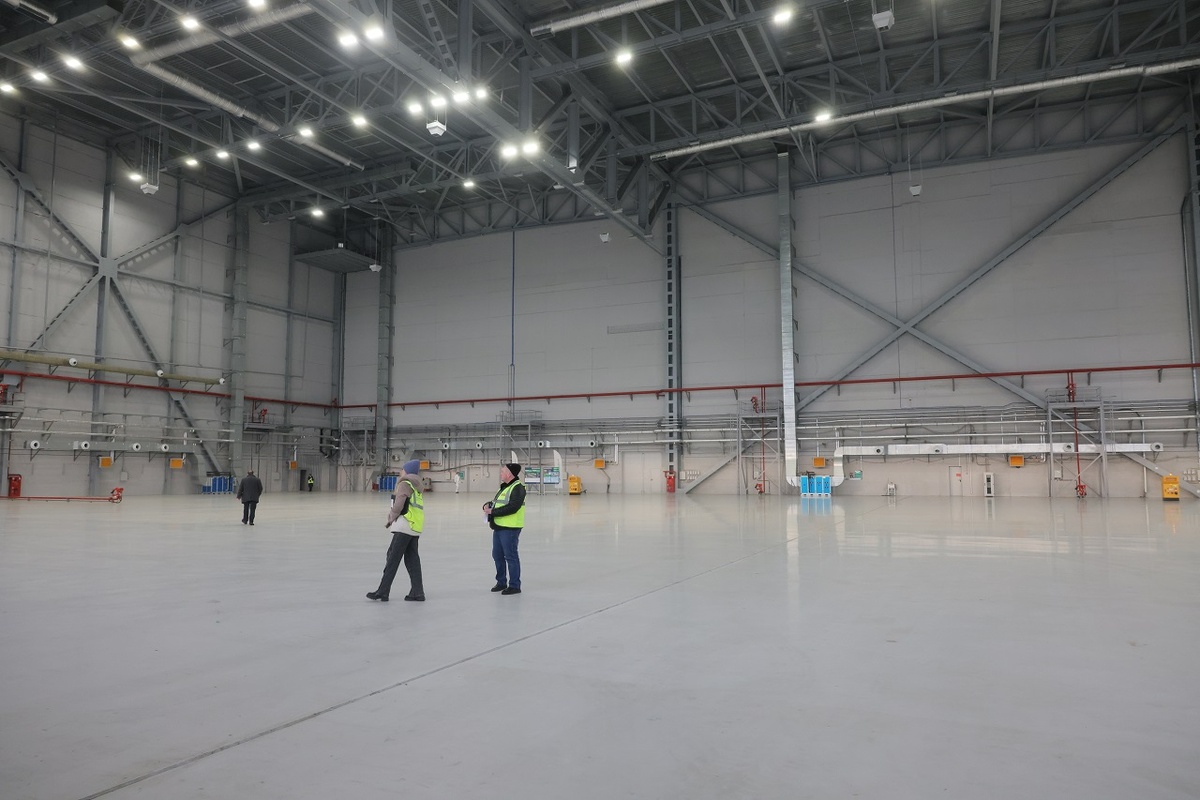     Центр техобслуживания готовят ко вводу в эксплуатацию