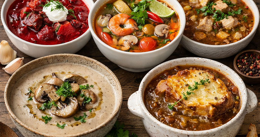 Топ, 10 самых вкусных супов на вашей кухне