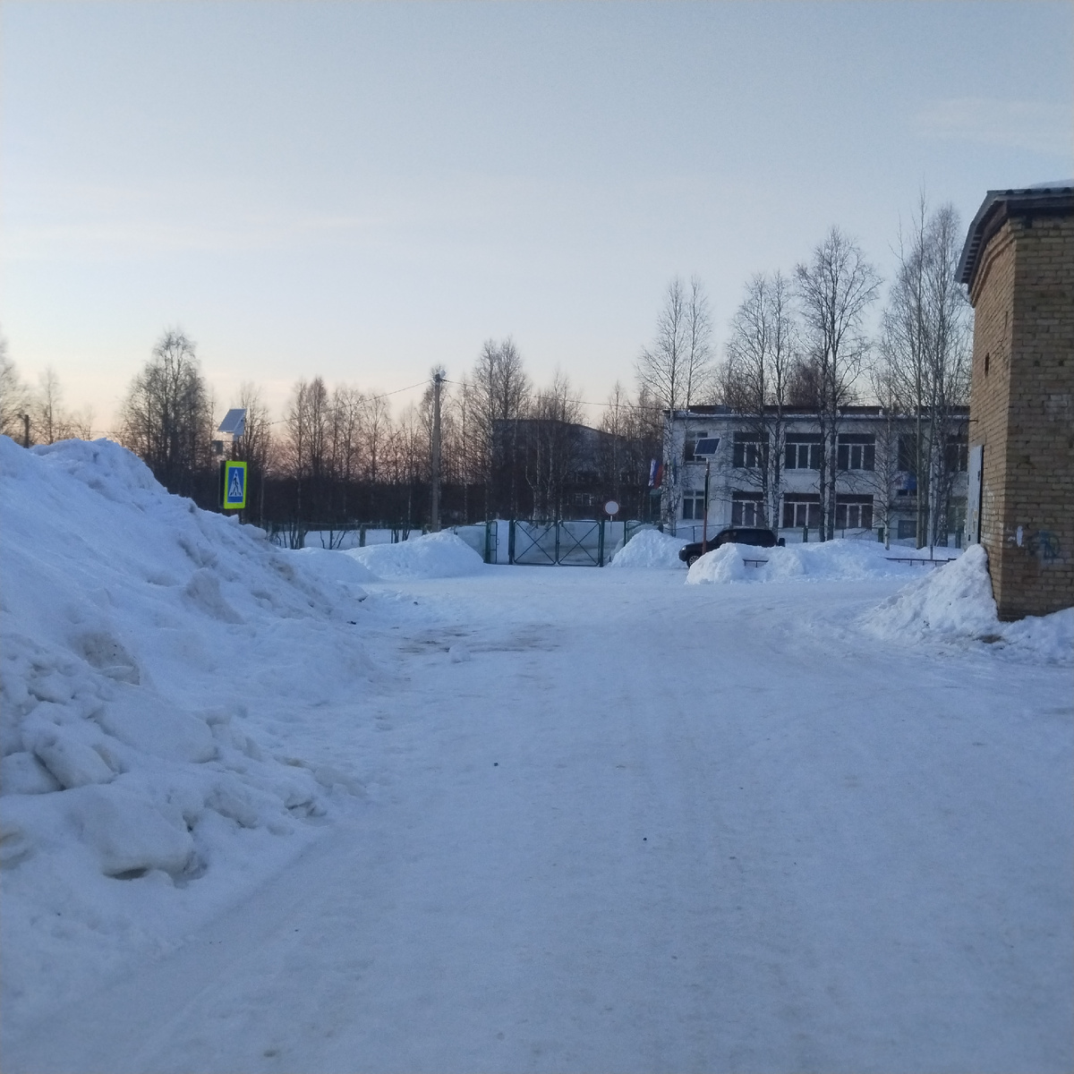 Дорога к центру детского творчества. Фото автора. 