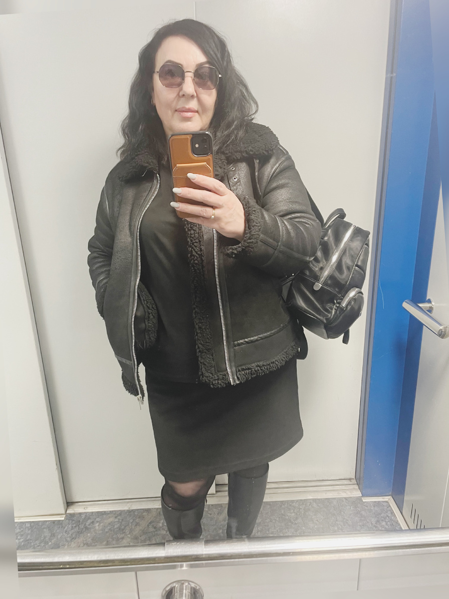 Поехала на собеседование.