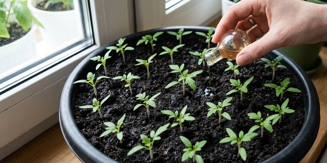 3 подкормки с янтарной кислотой для рассады на окне для супер крепких, коренастых растений!