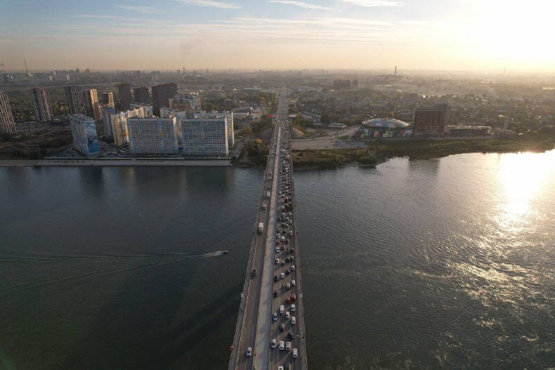 В Новосибирске начнётся третий этап ремонта Димитровского моста