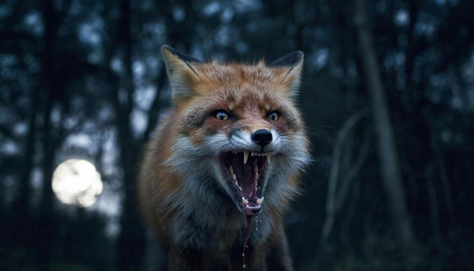    Бешеная лиса. Источник: Нейросеть Gigachat