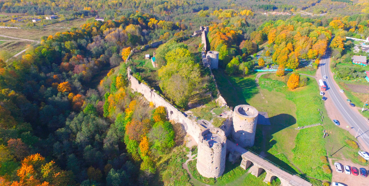 Крепость Копорье. Заложена в 1237 год