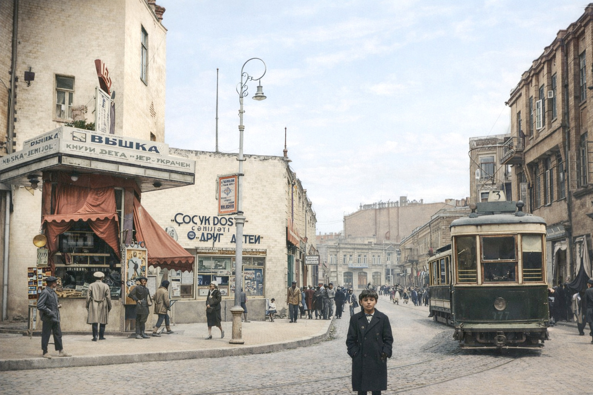 У будущей площади Фонтанов, 1931