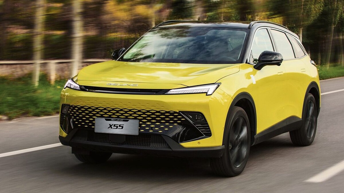    BAIC X55. Фото BAIC