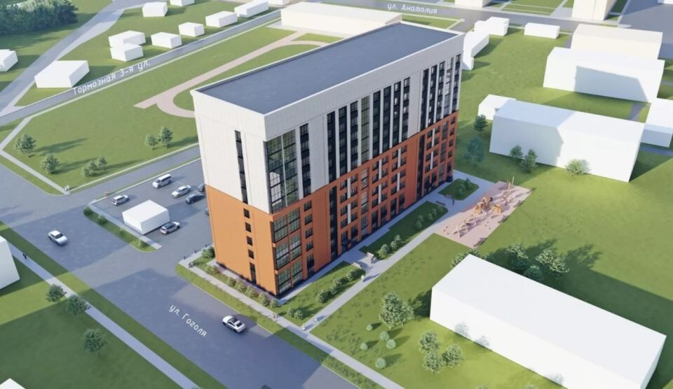    Проект дома наул. Гоголя. Источник: «Барнаулгражданпроект»