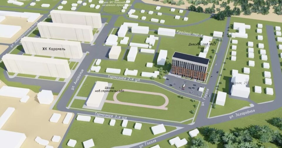    Проект дома наул. Гоголя. Источник: «Барнаулгражданпроект»