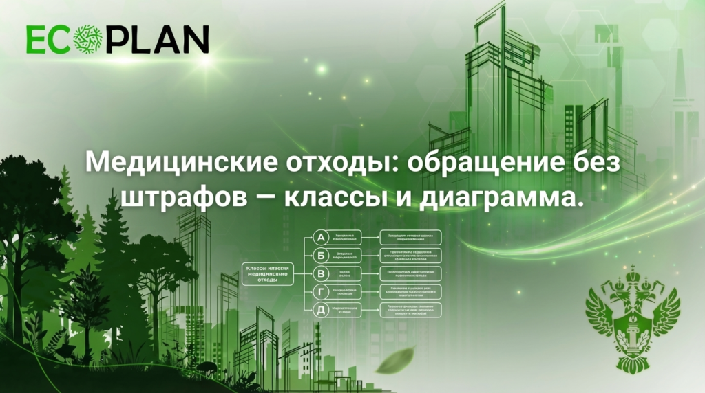    Обзор классов медицинских отходов и схема обращения с ними. Ecoplan