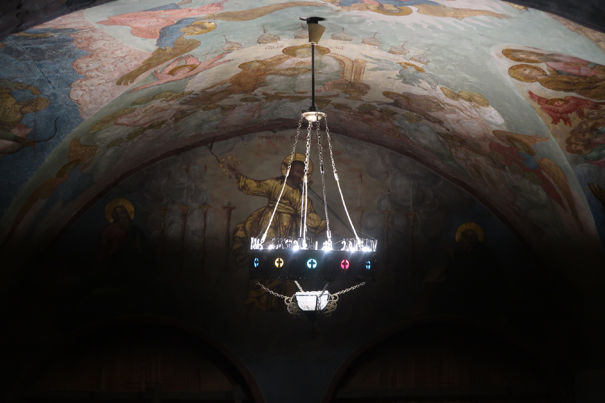 В Новоспасском монастыре