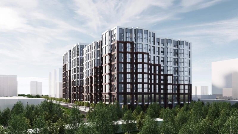     Проект жилого комплекса «Крупской» на ул. Шевченко и ул. Крупской. Pergaev Bureau