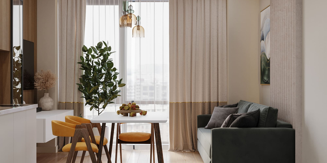 Красивая и очень комфортная однушка 45 м² в стиле современная классика 🥰