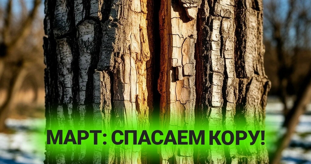Солнечные ожоги и морозобоины на деревьях: как защитить сад в марте