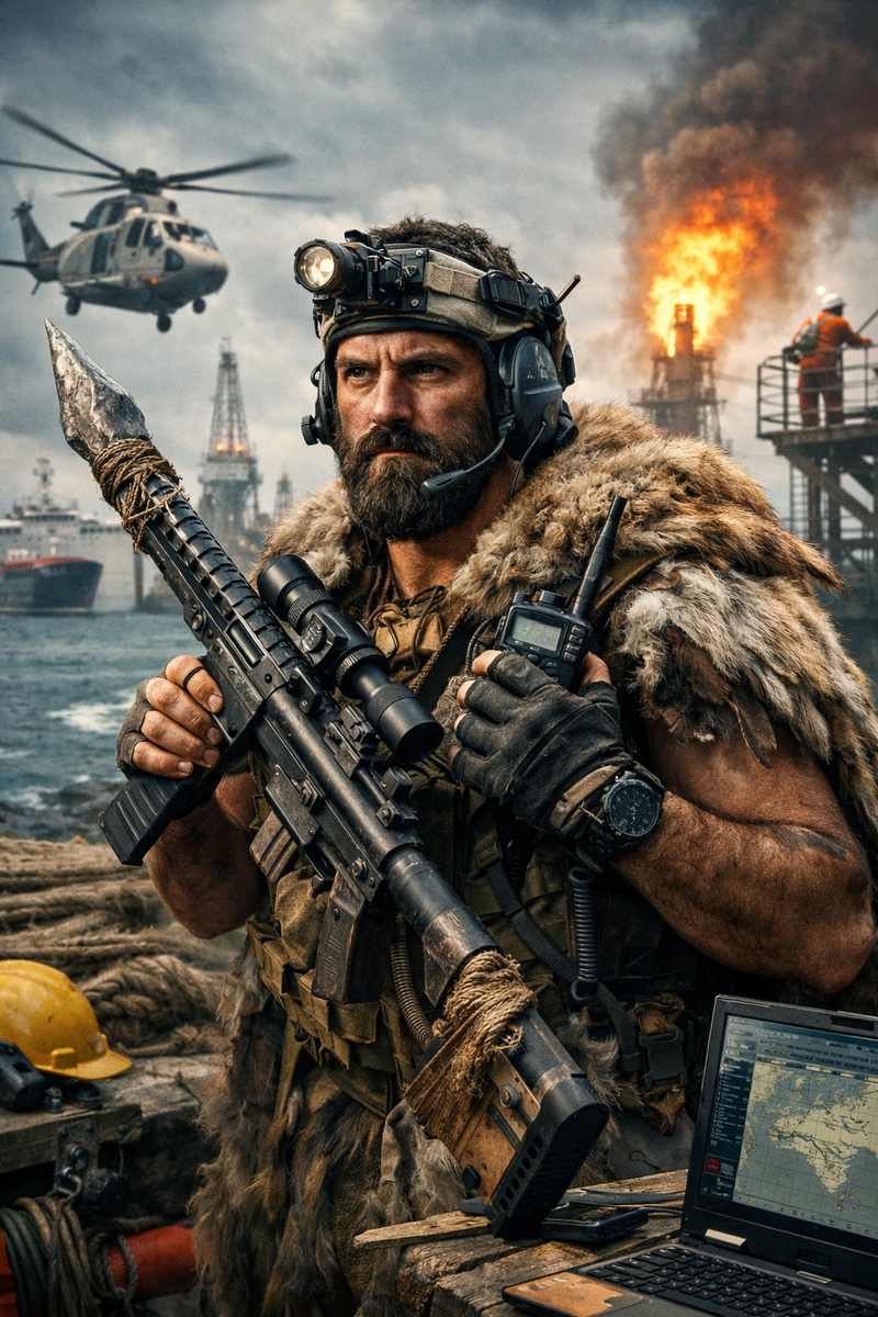 Кто ты, воин? "Первобытный оффшорник" 😀