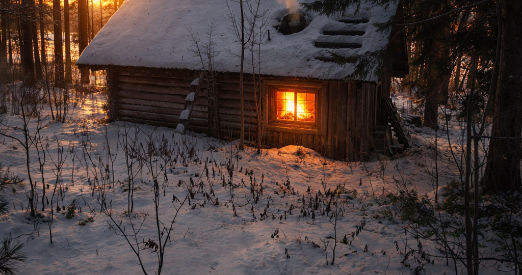 Отшельник поневоле: как я провёл зиму в лесу.