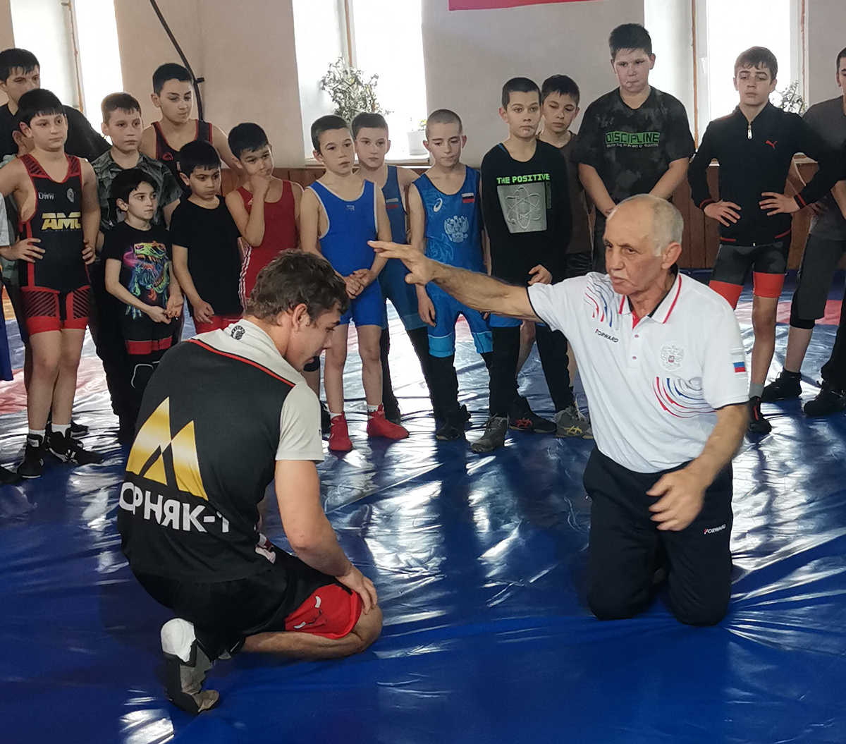 Мастер-класс от заслуженного тренера РФ Савелия Бязрова. Фото автора.