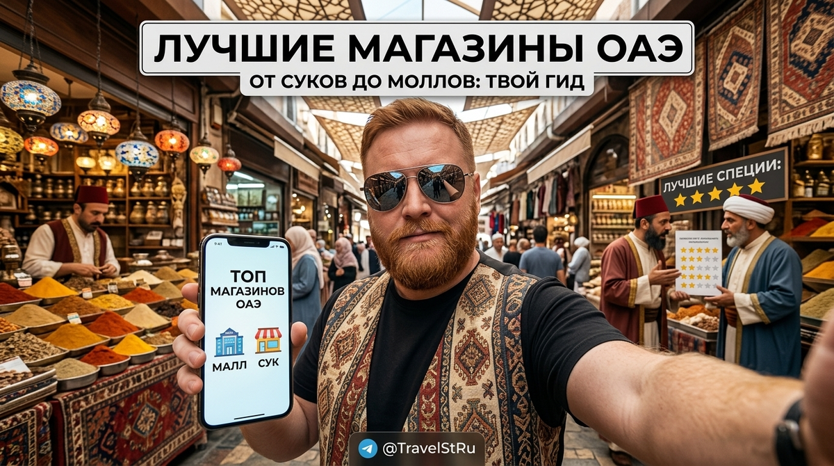 Шопинг в ОАЭ: лучшие магазины ОАЭ — от рынков до моллов