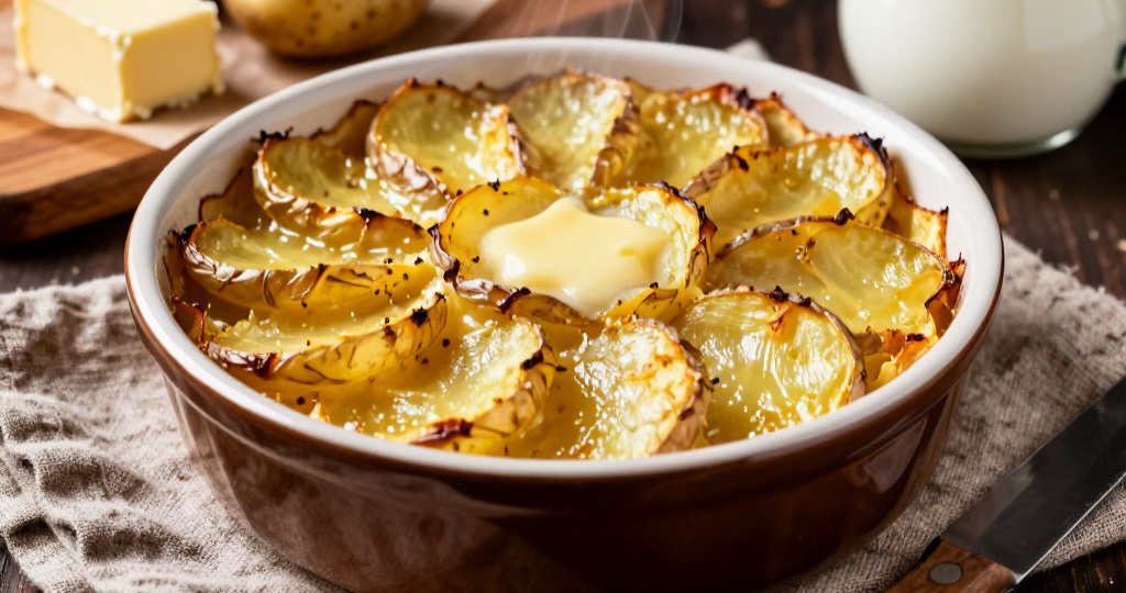 Этот картофельный гратен по-советски исчез из меню - а зря, вкус потрясающий