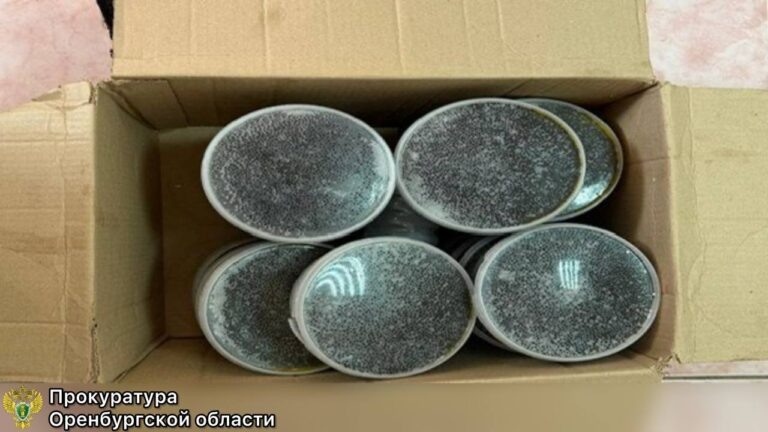    В Оренбуржье будут судить мужчину за попытку вывоза 10 кг чёрной икры Оренбуржье